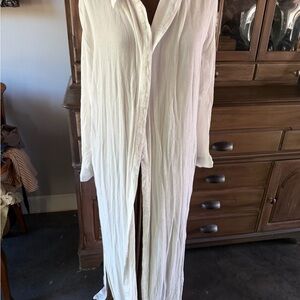 Missguided White Shirt Dress